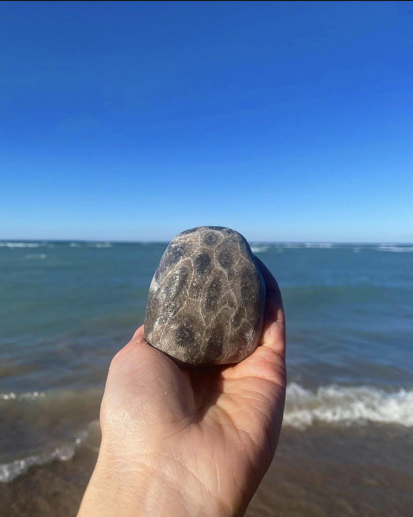 How to look for Leland Blue stone, a Michigan rock hunting